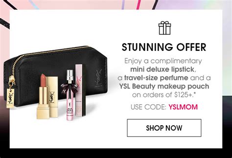 coupon yves saint laurent|ysl free gift with purchase.